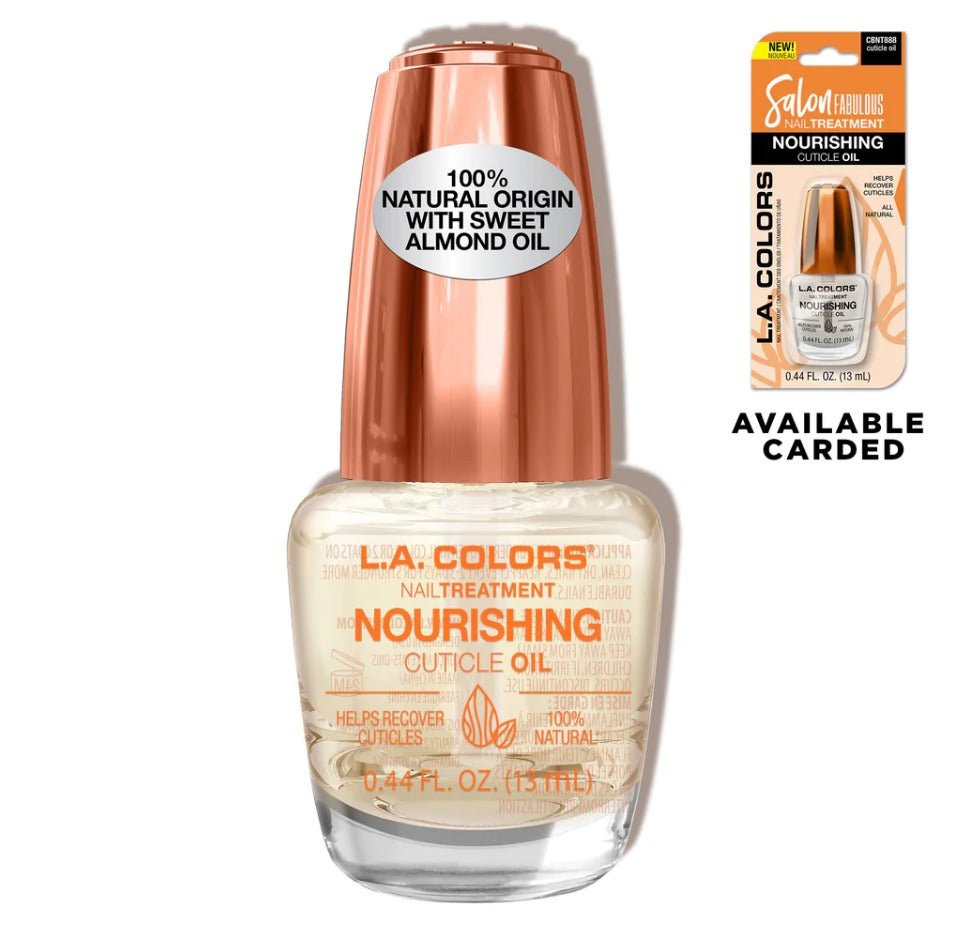 Glamour Us_L.A. Colors_Nails_Salon Fabulous Nail Treatments_Nourishing Cuticle Oil_CNL526 The best affordable Latina and Mexican makeup, beauty and cosmetics supply store in Chula Vista, San Diego