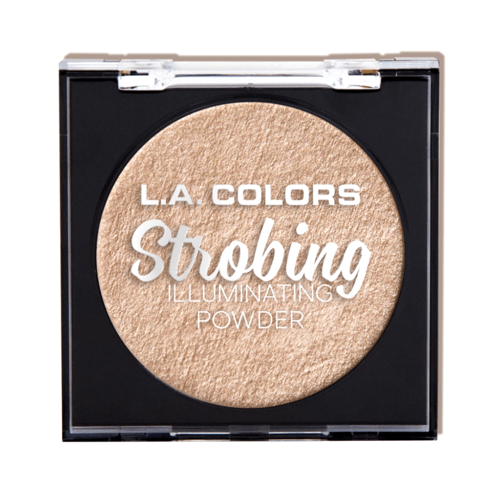 Glamour Us_L.A. Colors_Makeup_Strobing Illuminating Powder_Champagne_CSP256 The best affordable Latina and Mexican makeup, beauty and cosmetics supply store in Chula Vista, San Diego