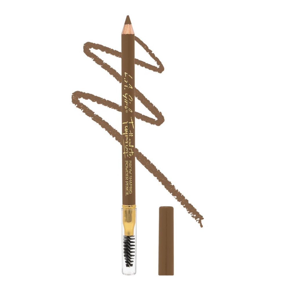 Glamour Us_L.A. Girl_Makeup_Featherlite Eyebrow Shaping Powder Pencil_Dark Blonde_GBP391 The best affordable Latina and Mexican makeup, beauty and cosmetics supply store in Chula Vista, San Diego