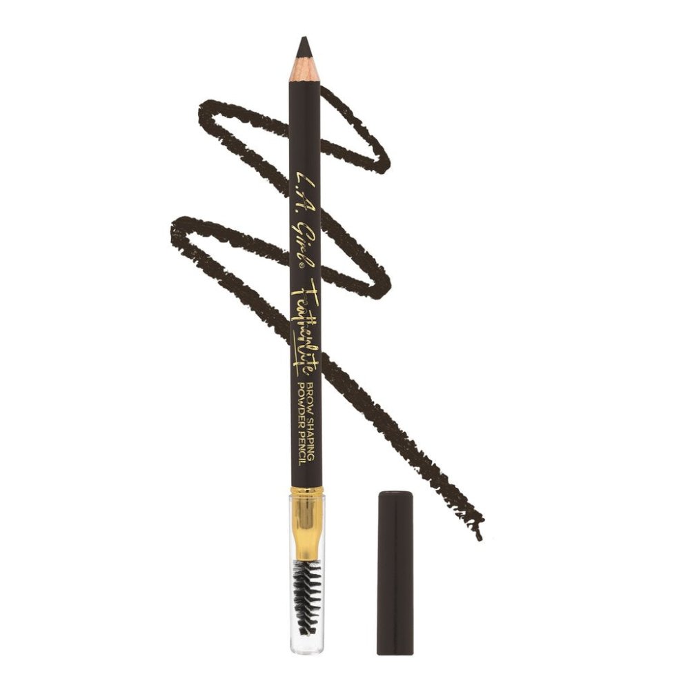Glamour Us_L.A. Girl_Makeup_Featherlite Eyebrow Shaping Powder Pencil_Dark Brown_GBP394 The best affordable Latina and Mexican makeup, beauty and cosmetics supply store in Chula Vista, San Diego