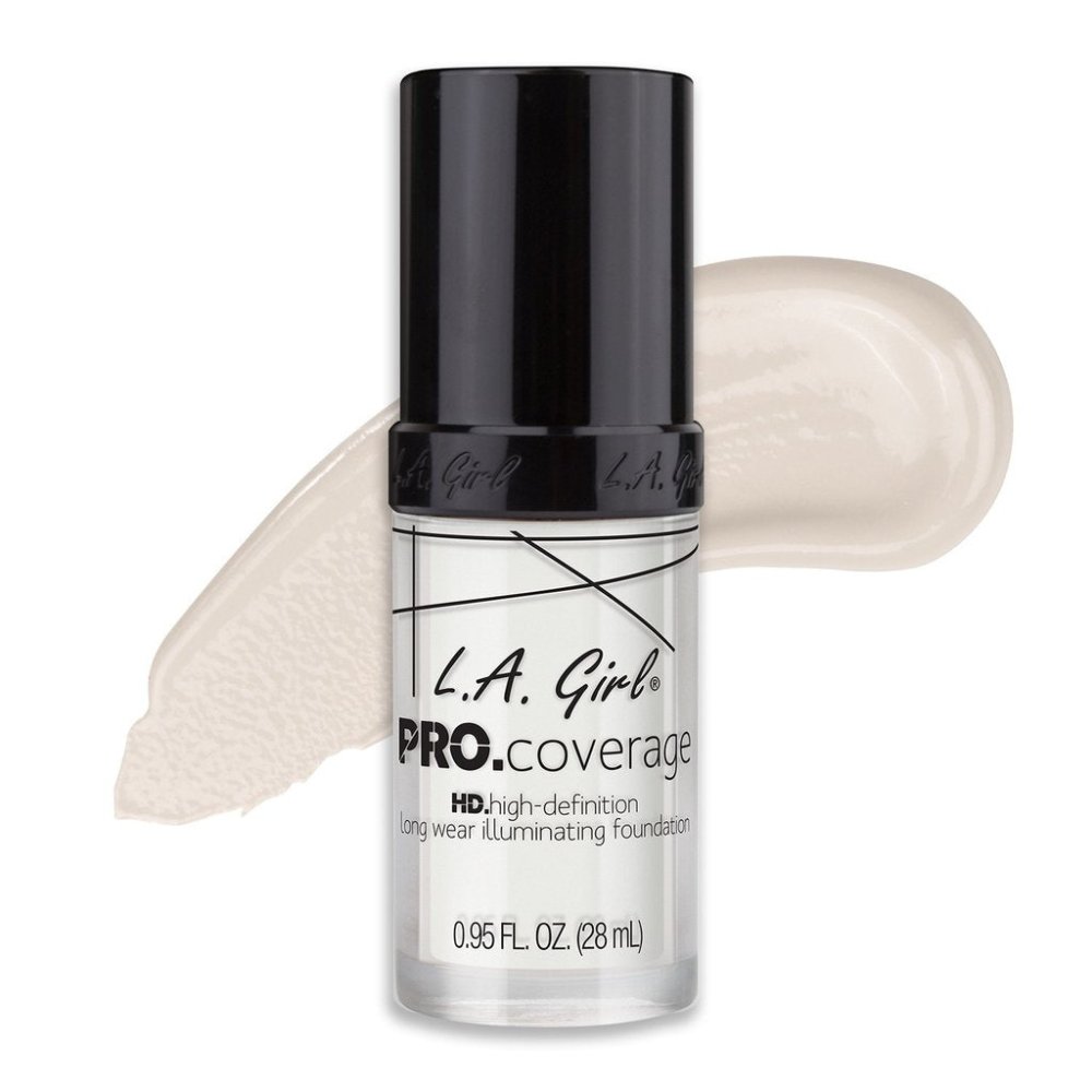 Glamour Us_L.A. Girl_Makeup_PRO Coverage Illuminating Foundation_White_GLM641 The best affordable Latina and Mexican makeup, beauty and cosmetics supply store in Chula Vista, San Diego