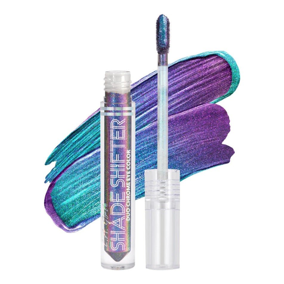 Glamour Us_L.A. Girl_Makeup_Shade Shifter Duo Chrome Liquid Eyeshadow_Tinsel_GES244 The best affordable Latina and Mexican makeup, beauty and cosmetics supply store in Chula Vista, San Diego
