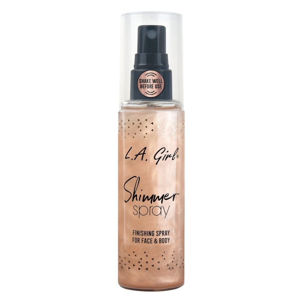 Glamour Us_L.A. Girl_Makeup_Shimmer Spray_Rose Gold_GFS919 The best affordable Latina and Mexican makeup, beauty and cosmetics supply store in Chula Vista, San Diego