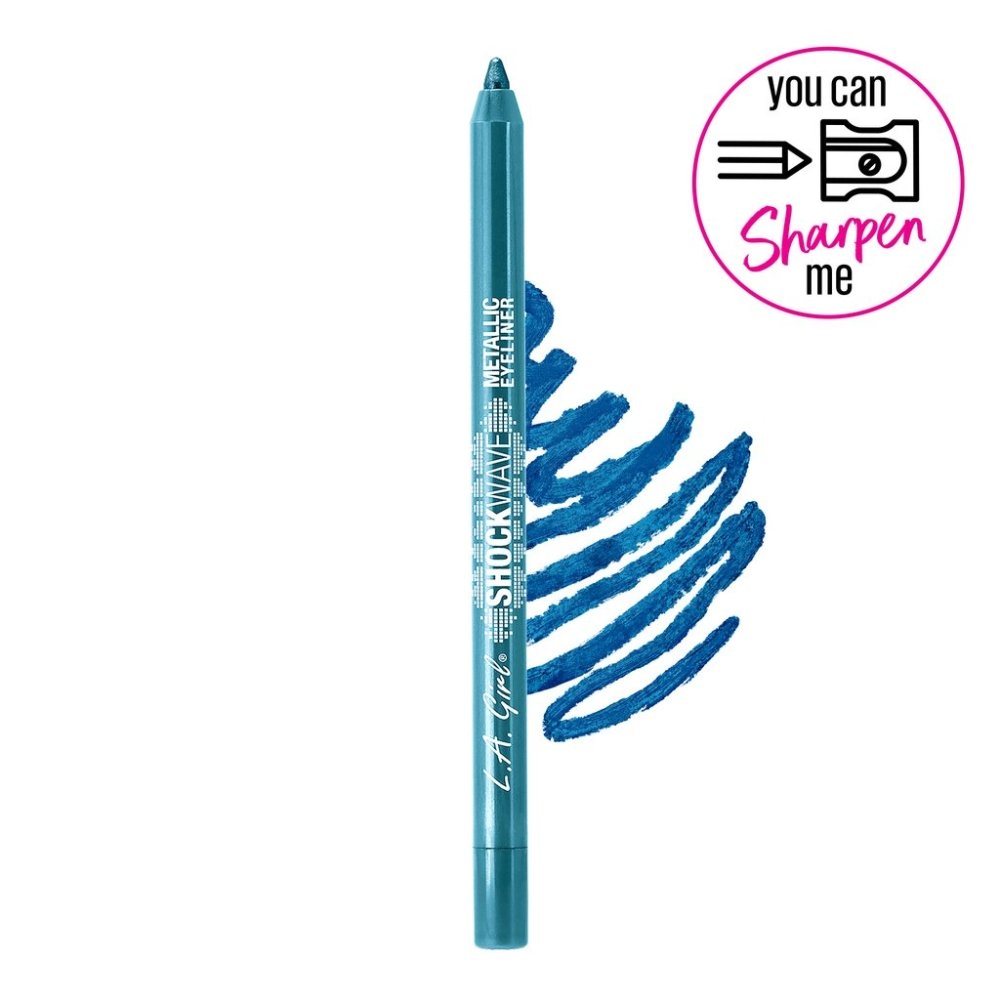 Glamour Us_L.A. Girl_Makeup_Shockwave Eyeliner Pencil_Ocean_GP750 The best affordable Latina and Mexican makeup, beauty and cosmetics supply store in Chula Vista, San Diego
