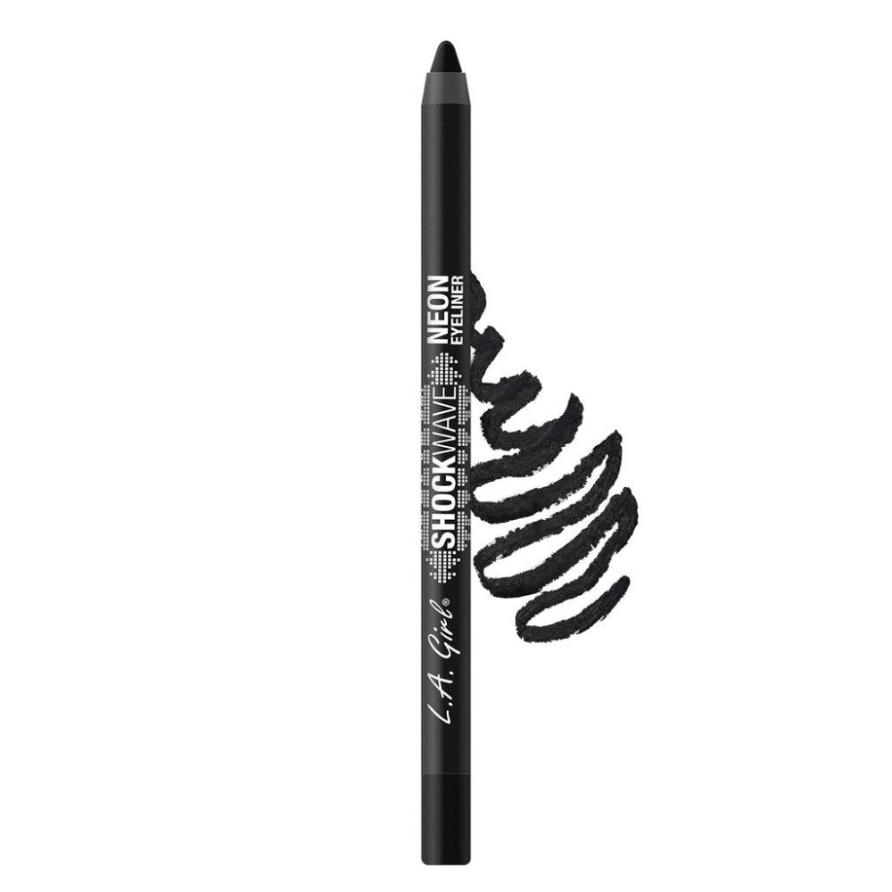 Glamour Us_L.A. Girl_Makeup_Shockwave Neon Liner Pencil_Blackout_GP740 The best affordable Latina and Mexican makeup, beauty and cosmetics supply store in Chula Vista, San Diego