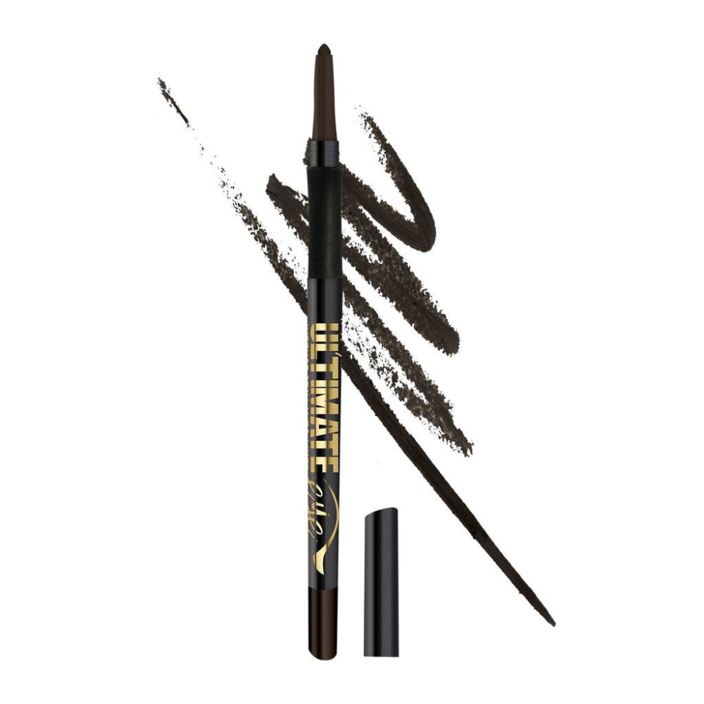 Glamour Us_L.A. Girl_Makeup_Ultimate Intense Stay Auto Eyeliner Pencil_Deepest Brown_GP323 The best affordable Latina and Mexican makeup, beauty and cosmetics supply store in Chula Vista, San Diego