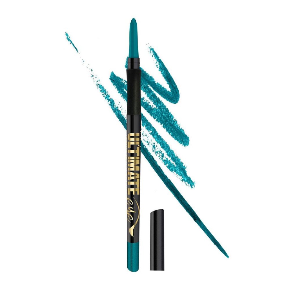 Glamour Us_L.A. Girl_Makeup_Ultimate Intense Stay Auto Eyeliner Pencil_Totally Teal_GP326 The best affordable Latina and Mexican makeup, beauty and cosmetics supply store in Chula Vista, San Diego