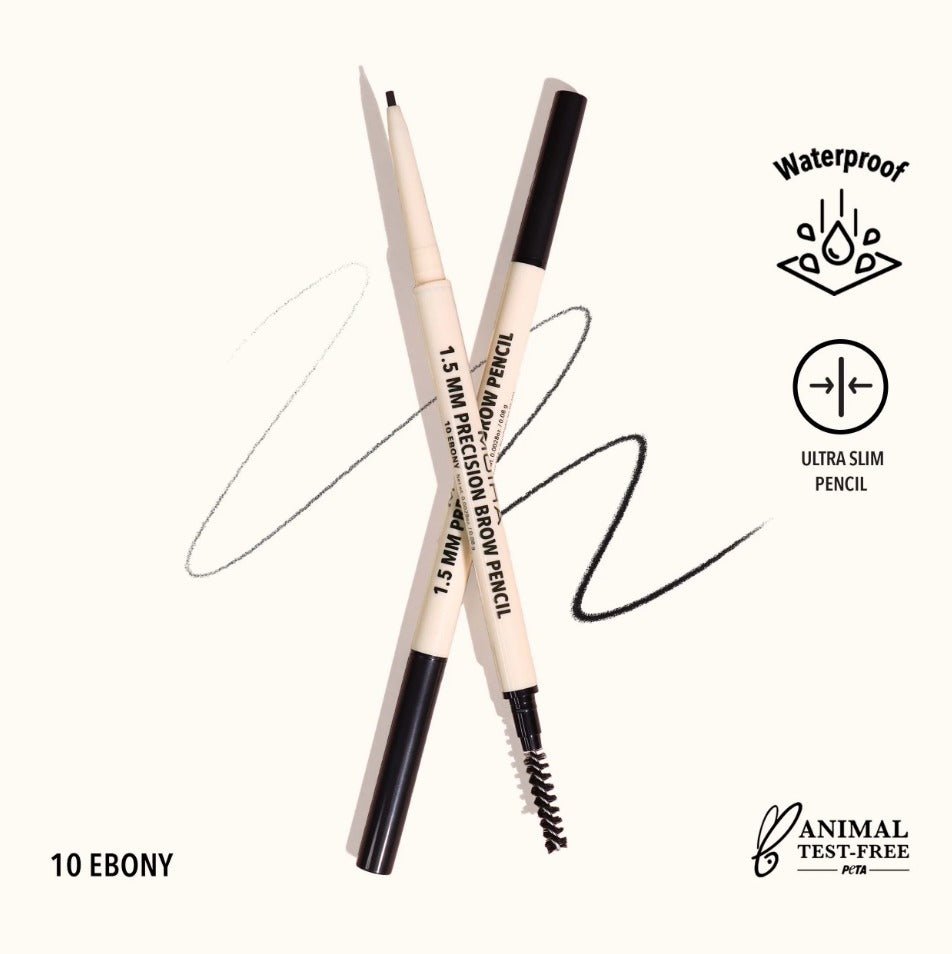 Glamour Us_Moira_Makeup_1.5 MM Precision Eyebrow Pencil_Ebony_PBP010 The best affordable Latina and Mexican makeup, beauty and cosmetics supply store in Chula Vista, San Diego