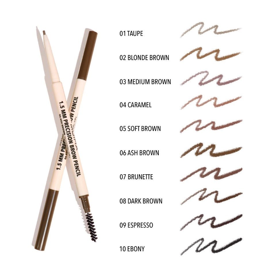 Glamour Us_Moira_Makeup_1.5 MM Precision Eyebrow Pencil_Taupe_PBP001 The best affordable Latina and Mexican makeup, beauty and cosmetics supply store in Chula Vista, San Diego