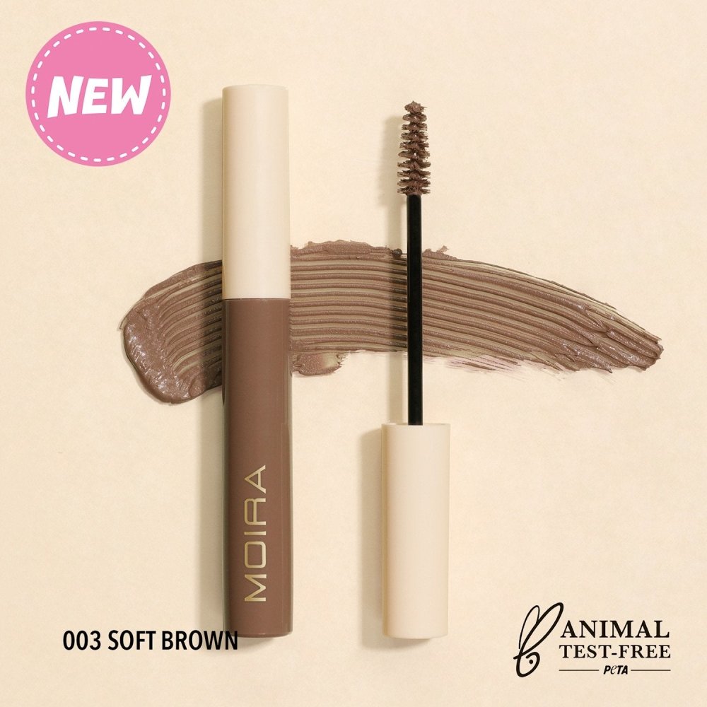 Glamour Us_Moira_Makeup_Eyebrow Defying Mascara_Soft Brown_BMS003 The best affordable Latina and Mexican makeup, beauty and cosmetics supply store in Chula Vista, San Diego