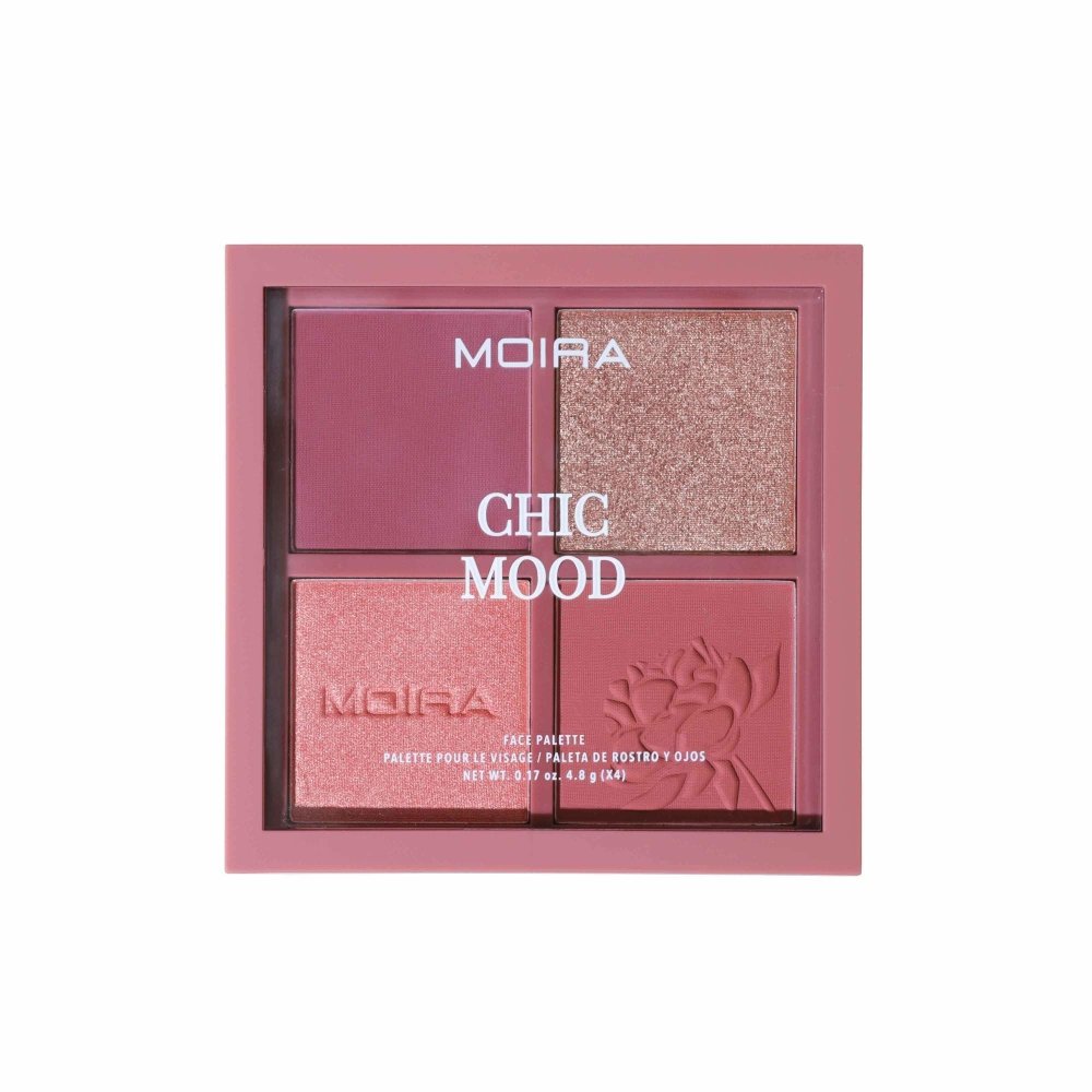 Glamour Us_Moira_Makeup_Chic Mood Face Palette__RFP006 The best affordable Latina and Mexican makeup, beauty and cosmetics supply store in Chula Vista, San Diego