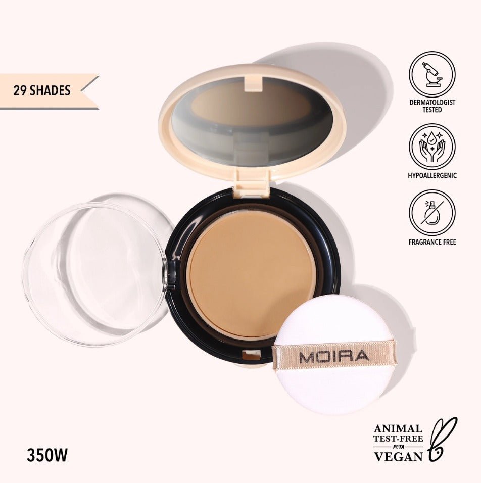 Glamour Us_Moira_Makeup_Complete Wear Powder Foundation_350W_CPF350 The best affordable Latina and Mexican makeup, beauty and cosmetics supply store in Chula Vista, San Diego
