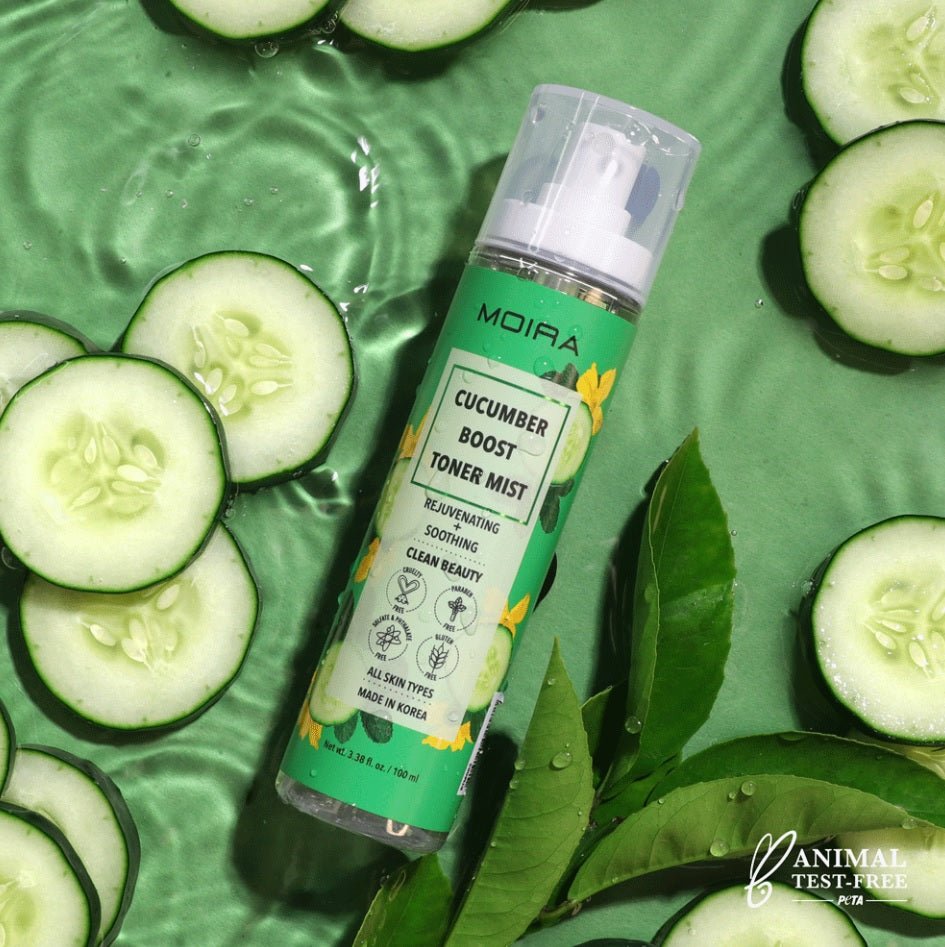 Glamour Us_Moira_Skincare_Cucumber Boost Toner Mist__BTM002 The best affordable Latina and Mexican makeup, beauty and cosmetics supply store in Chula Vista, San Diego