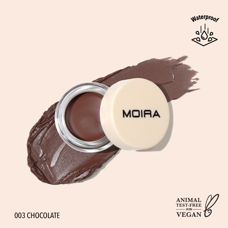 Glamour Us_Moira_Makeup_Define & Sculpt Eyebrow Pomade_Chocolate_BWP003 The best affordable Latina and Mexican makeup, beauty and cosmetics supply store in Chula Vista, San Diego