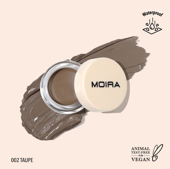 Glamour Us_Moira_Makeup_Define & Sculpt Eyebrow Pomade_Taupe_BWP002 The best affordable Latina and Mexican makeup, beauty and cosmetics supply store in Chula Vista, San Diego