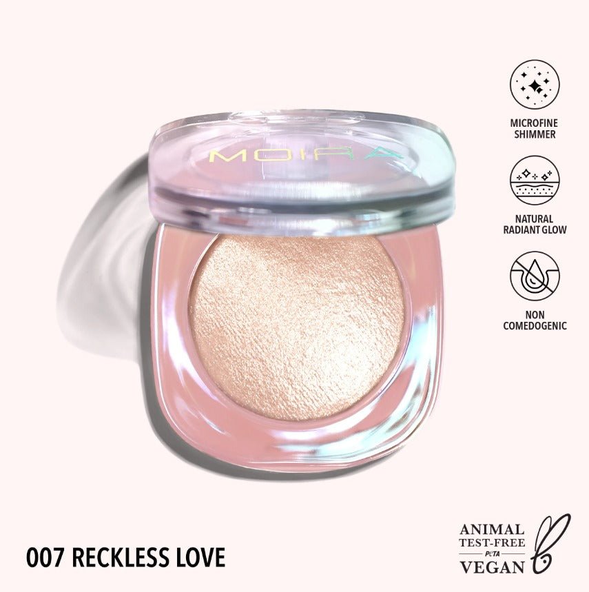 Glamour Us_Moira_Makeup_Dreamlight Highlighter_Reckless Love_DHL007 The best affordable Latina and Mexican makeup, beauty and cosmetics supply store in Chula Vista, San Diego