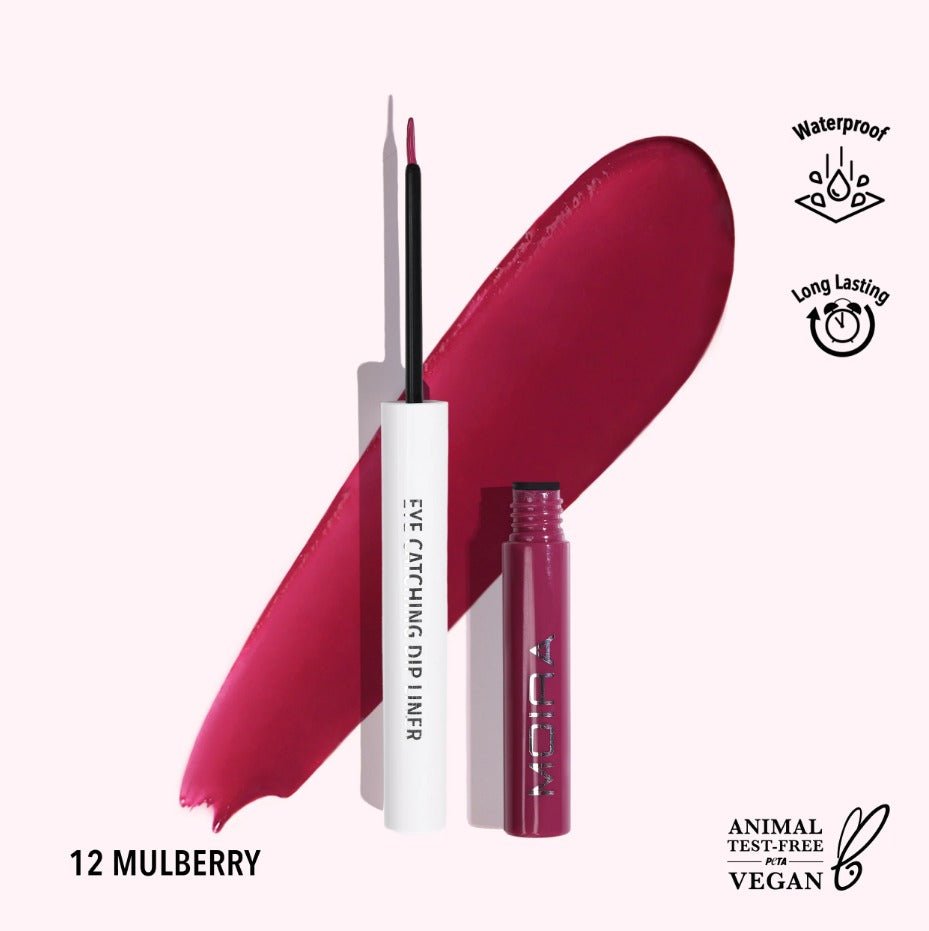 Glamour Us_Moira_Makeup_Eye Catching Dip Eyeliner_Mulberry_ECD012 The best affordable Latina and Mexican makeup, beauty and cosmetics supply store in Chula Vista, San Diego