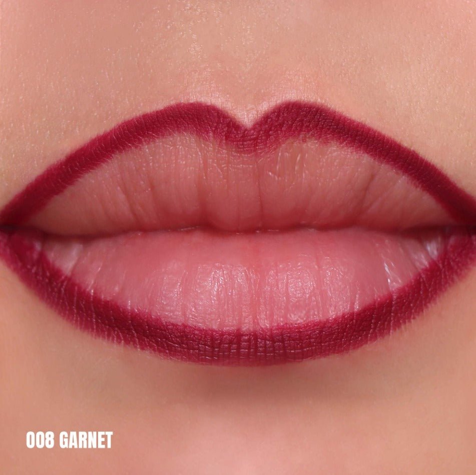Glamour Us_Moira_Makeup_Flirty Lip Liner Pencil_Garnet_FLL008 The best affordable Latina and Mexican makeup, beauty and cosmetics supply store in Chula Vista, San Diego