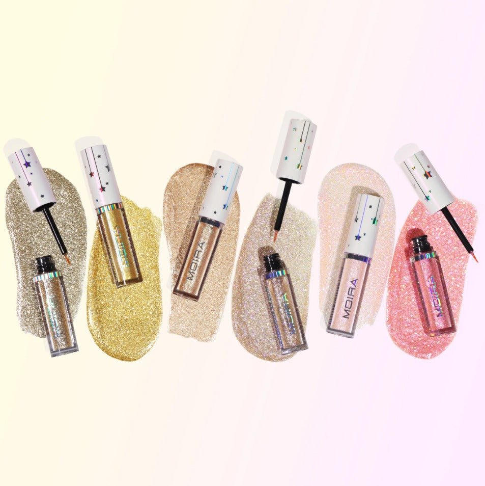 Glamour Us_Moira_Makeup_Glitter Liquid Eyeliner_Sugar Bomb_GGL001 The best affordable Latina and Mexican makeup, beauty and cosmetics supply store in Chula Vista, San Diego