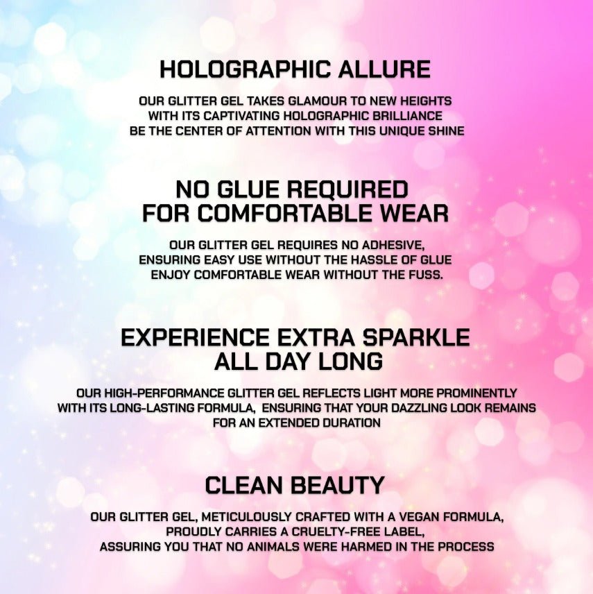 Glamour Us_Moira_Makeup_Hologram Glitter Gel_Halo Halo_HGG001 The best affordable Latina and Mexican makeup, beauty and cosmetics supply store in Chula Vista, San Diego