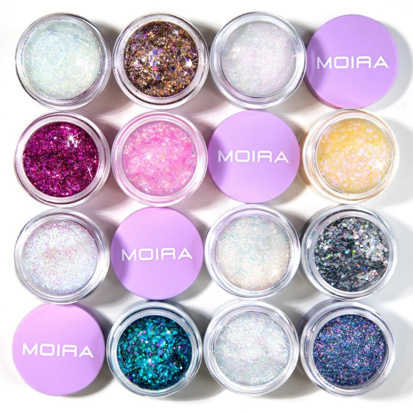 Glamour Us_Moira_Makeup_Hologram Glitter Gel_Halo Halo_HGG001 The best affordable Latina and Mexican makeup, beauty and cosmetics supply store in Chula Vista, San Diego