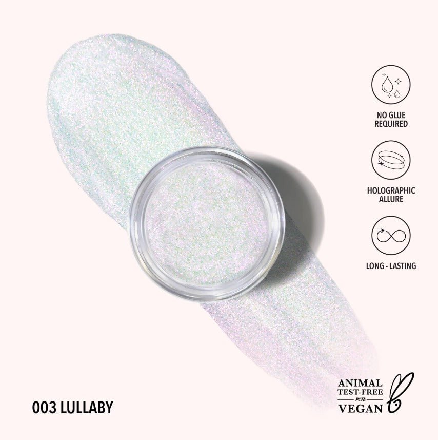 Glamour Us_Moira_Makeup_Hologram Glitter Gel_Lullaby_HGG003 The best affordable Latina and Mexican makeup, beauty and cosmetics supply store in Chula Vista, San Diego