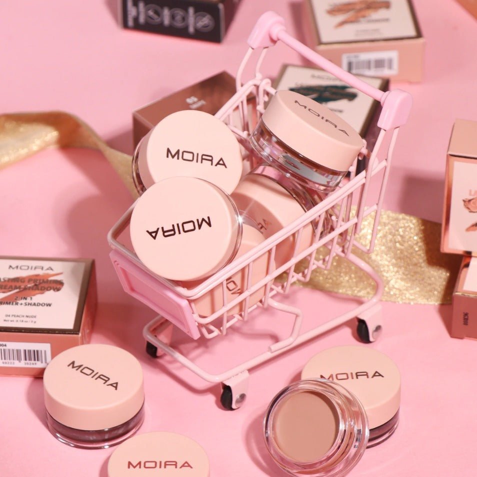 Glamour Us_Moira_Makeup_Lasting Priming Cream Shadow_White_LAS001 The best affordable Latina and Mexican makeup, beauty and cosmetics supply store in Chula Vista, San Diego