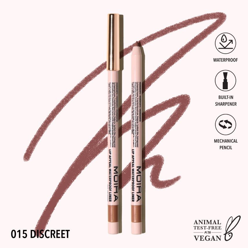 Glamour Us_Moira_Makeup_Lip Appeal Waterproof Liner_Discreet_LAWL015