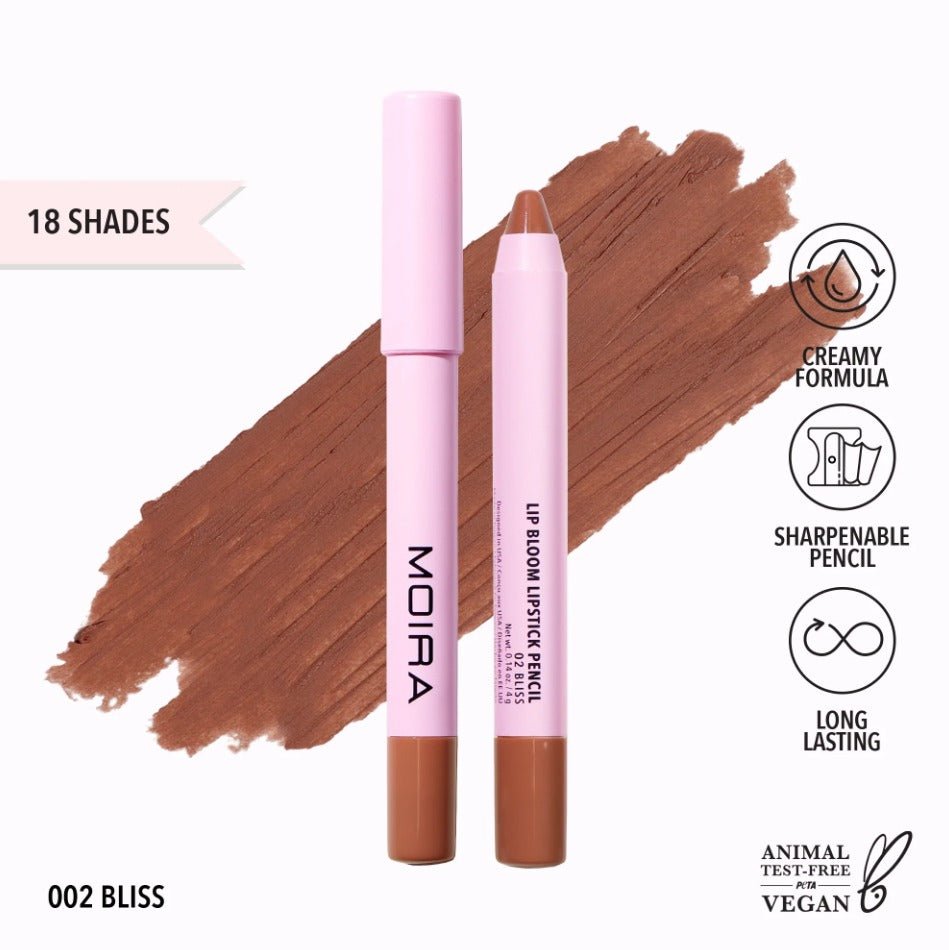 Glamour Us_Moira_Makeup_Lip Bloom Lipstick Pencil_Bliss_LBM002