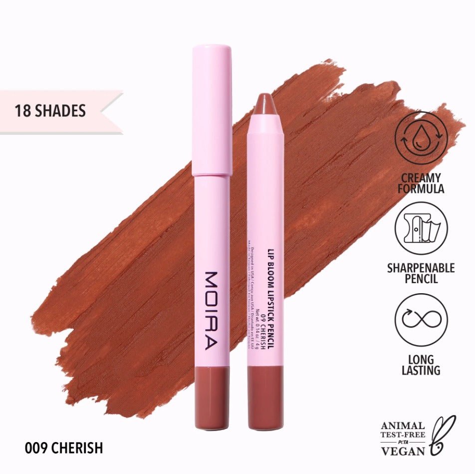 Glamour Us_Moira_Makeup_Lip Bloom Lip Liner Pencil_Cherish_LBM009 The best affordable Latina and Mexican makeup, beauty and cosmetics supply store in Chula Vista, San Diego