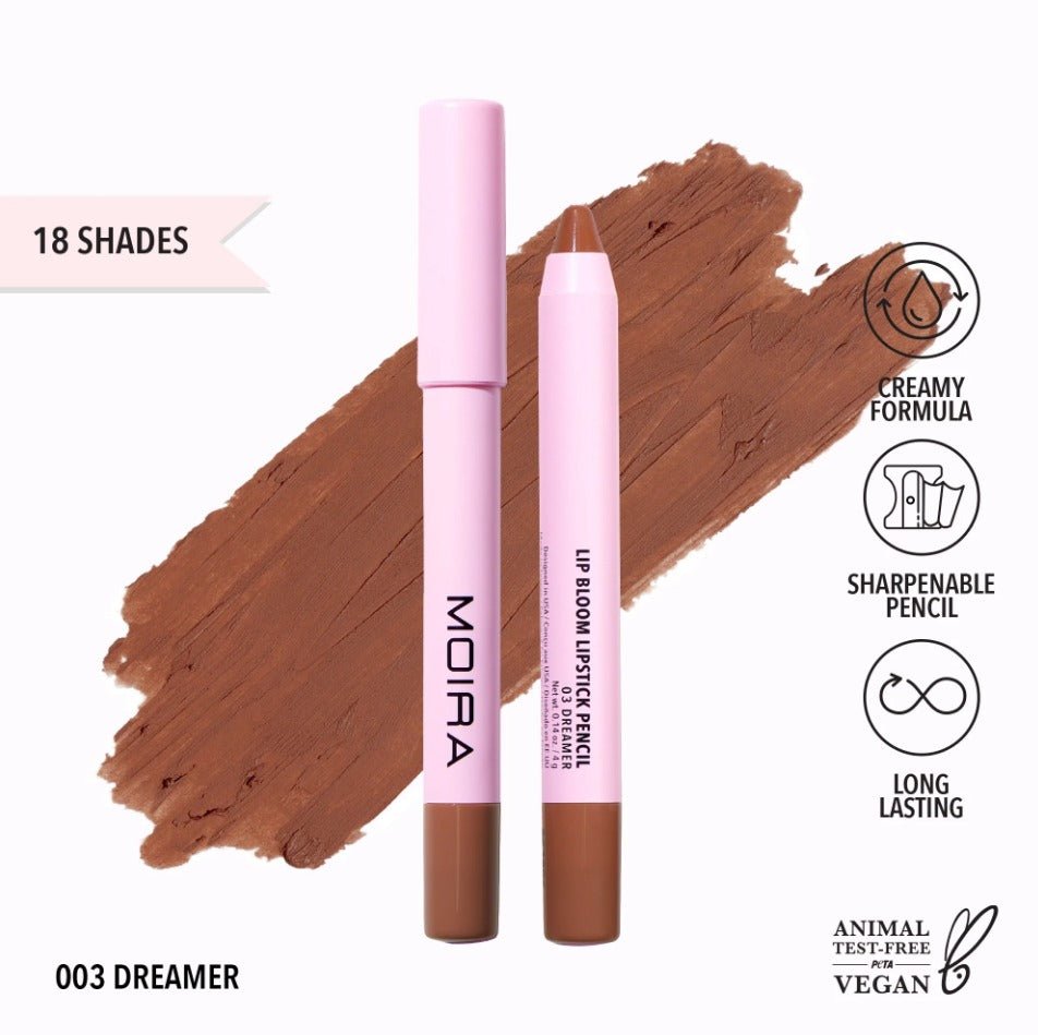 Glamour Us_Moira_Makeup_Lip Bloom Lip Liner Pencil_Dreamer_LBM003 The best affordable Latina and Mexican makeup, beauty and cosmetics supply store in Chula Vista, San Diego