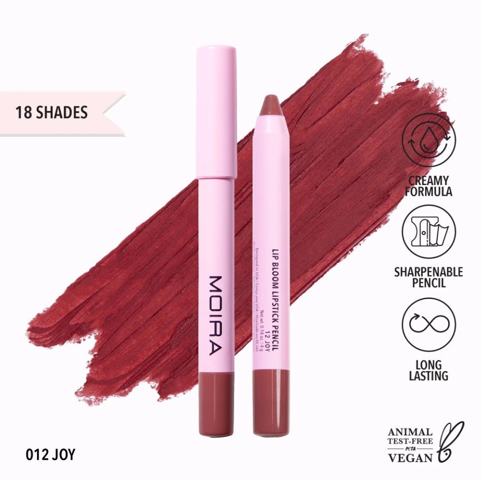 Glamour Us_Moira_Makeup_Lip Bloom Lip Liner Pencil_Joy_LBM012 The best affordable Latina and Mexican makeup, beauty and cosmetics supply store in Chula Vista, San Diego