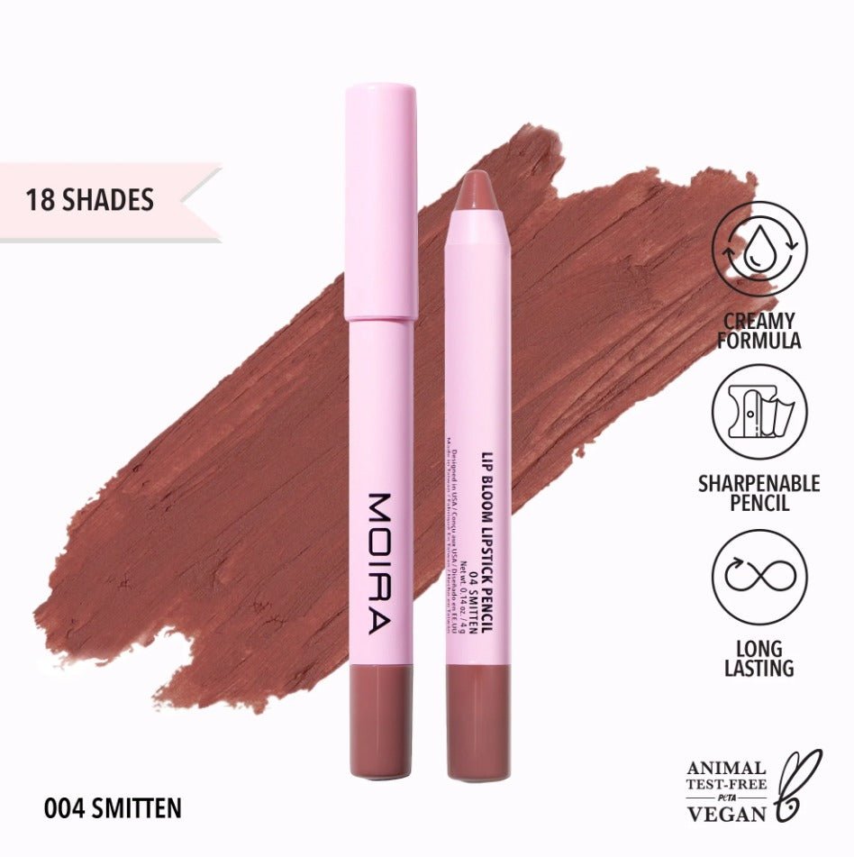Glamour Us_Moira_Makeup_Lip Bloom Lip Liner Pencil_Smitten_LBM004 The best affordable Latina and Mexican makeup, beauty and cosmetics supply store in Chula Vista, San Diego