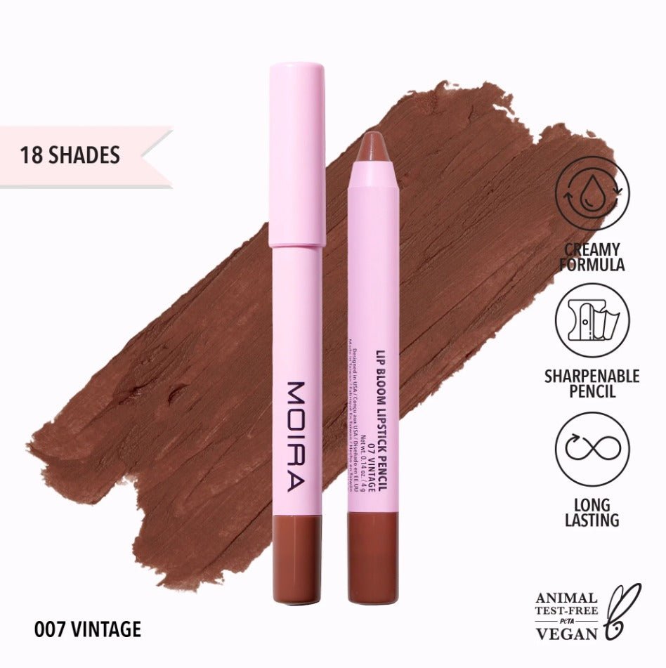 Glamour Us_Moira_Makeup_Lip Bloom Lip Liner Pencil_Vintage_LBM007 The best affordable Latina and Mexican makeup, beauty and cosmetics supply store in Chula Vista, San Diego