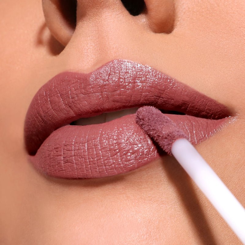 Glamour Us_Moira_Makeup_Lip Divine Waterproof Liquid Lipstick_Play It Cool_LDV008 The best affordable Latina and Mexican makeup, beauty and cosmetics supply store in Chula Vista, San Diego