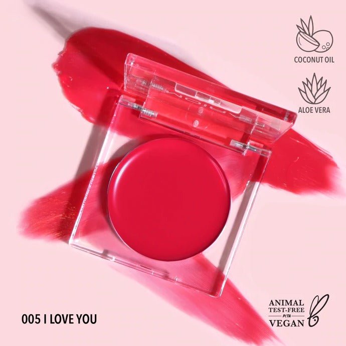 Glamour Us_Moira_Makeup_Loveheat Cream Blush_I Love You_CRB005 The best affordable Latina and Mexican makeup, beauty and cosmetics supply store in Chula Vista, San Diego