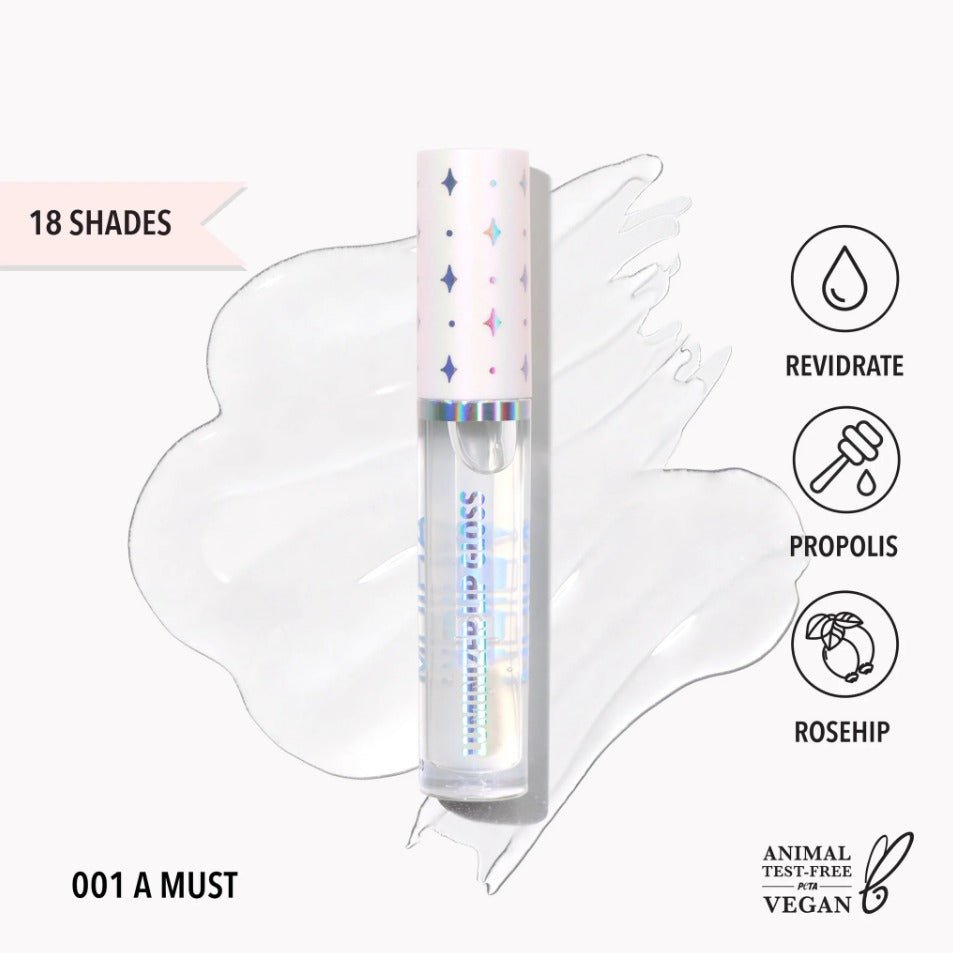 Glamour Us_Moira_Makeup_Luminizer Lip Gloss_A Must_LLG001 The best affordable Latina and Mexican makeup, beauty and cosmetics supply store in Chula Vista, San Diego