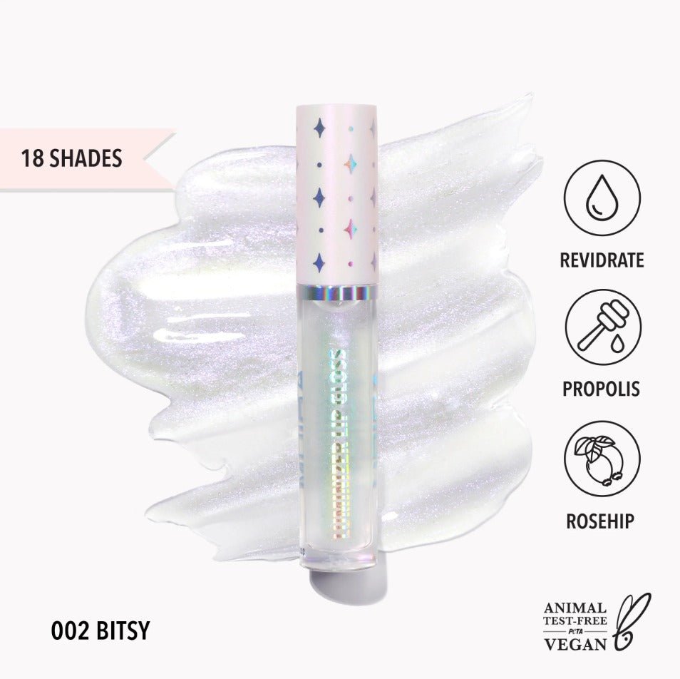 Glamour Us_Moira_Makeup_Luminizer Lip Gloss_Bitsy_LLG002 The best affordable Latina and Mexican makeup, beauty and cosmetics supply store in Chula Vista, San Diego