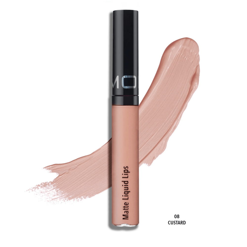 Glamour Us_Moira_Makeup_Matte Liquid Lipstick_Custard_MLL008 The best affordable Latina and Mexican makeup, beauty and cosmetics supply store in Chula Vista, San Diego