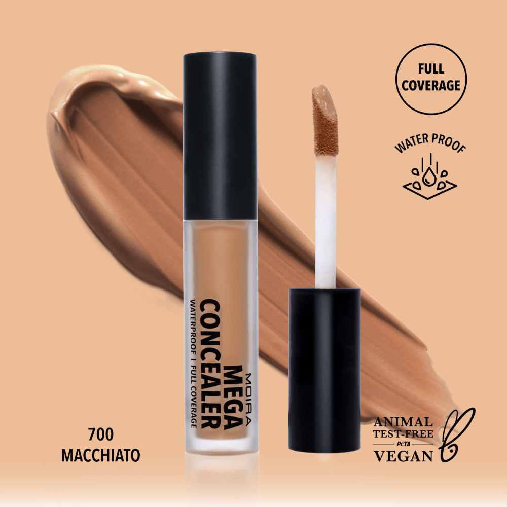 Glamour Us_Moira_Makeup_Mega Waterproof Concealer_Macchiato_MWC700 The best affordable Latina and Mexican makeup, beauty and cosmetics supply store in Chula Vista, San Diego
