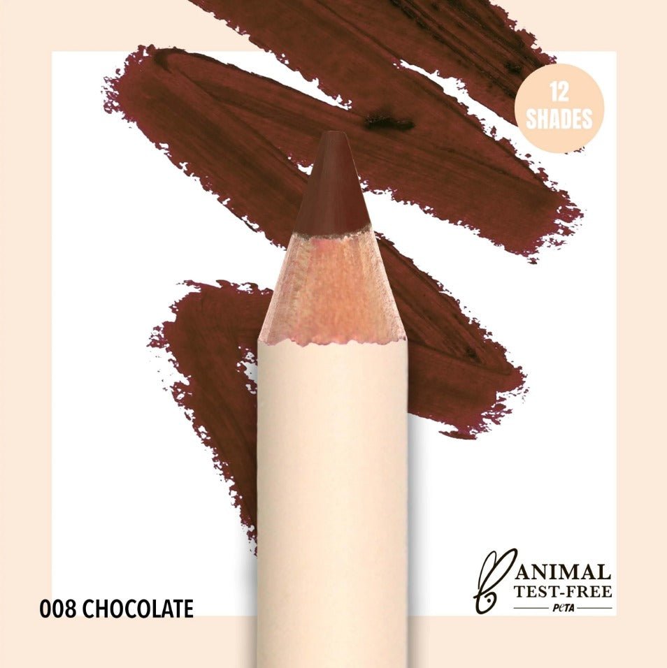 Glamour Us_Moira_Makeup_Must - Have Lip Liner Pencil_Chocolate_MHL008 The best affordable Latina and Mexican makeup, beauty and cosmetics supply store in Chula Vista, San Diego