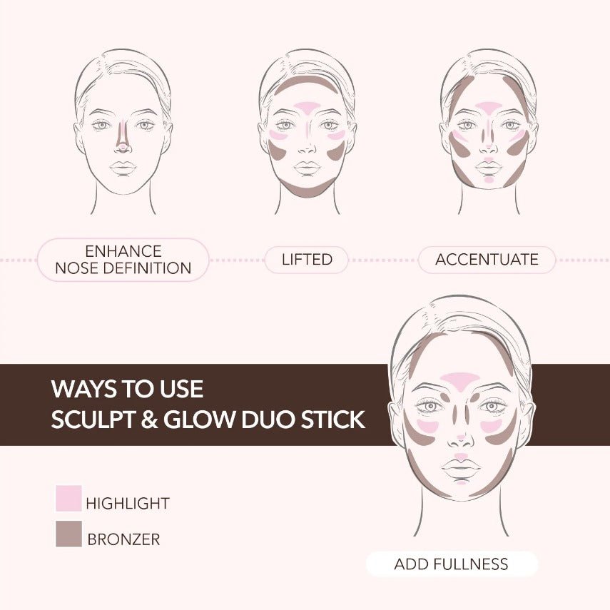 Glamour Us_Moira_Makeup_Sculpt & Glow Duo Stick_Fun Day Out_SGDS100