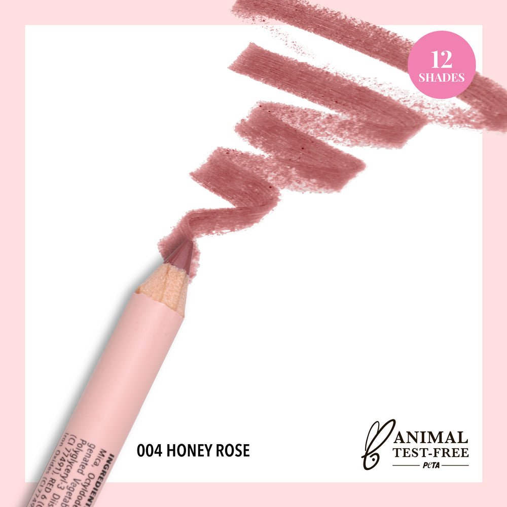 Glamour Us_Moira_Makeup_Signature Lip Liner Pencil_Honey Rose_SGP004 The best affordable Latina and Mexican makeup, beauty and cosmetics supply store in Chula Vista, San Diego