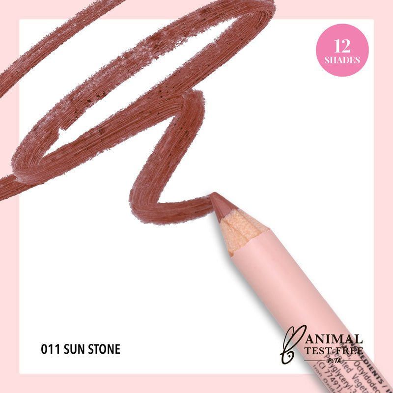 Glamour Us_Moira_Makeup_Signature Lip Liner Pencil_Sun Stone_SGP0011 The best affordable Latina and Mexican makeup, beauty and cosmetics supply store in Chula Vista, San Diego