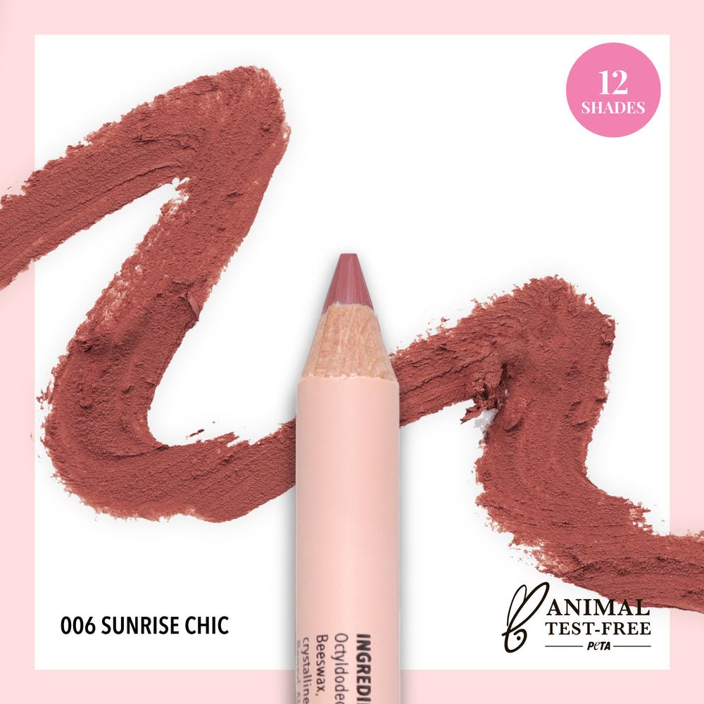 Glamour Us_Moira_Makeup_Signature Lip Liner Pencil_Sunrise Chic_SGP006 The best affordable Latina and Mexican makeup, beauty and cosmetics supply store in Chula Vista, San Diego