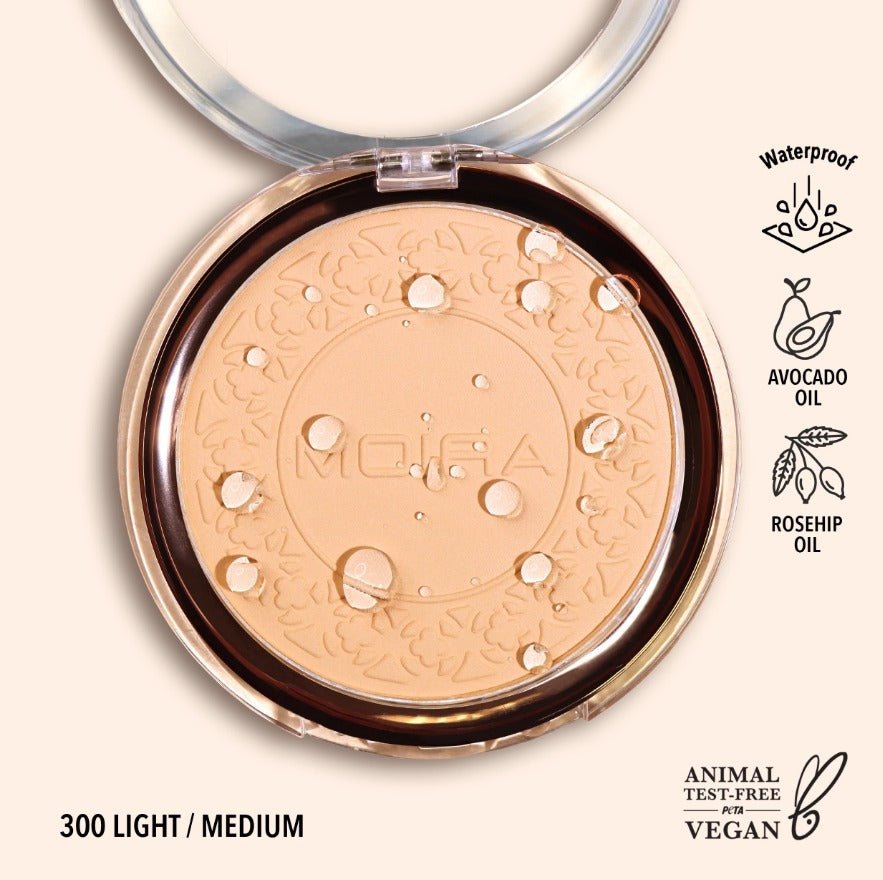 Glamour Us_Moira_Makeup_Soft Focus Waterproof Setting Powder_300 Light/ Medium_SWP300 The best affordable Latina and Mexican makeup, beauty and cosmetics supply store in Chula Vista, San Diego