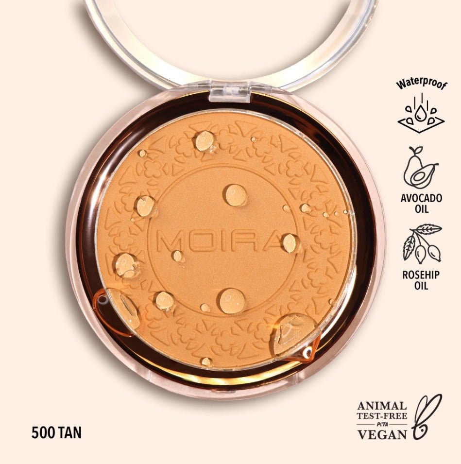 Glamour Us_Moira_Makeup_Soft Focus Waterproof Setting Powder_500 Tan_SWP500 The best affordable Latina and Mexican makeup, beauty and cosmetics supply store in Chula Vista, San Diego