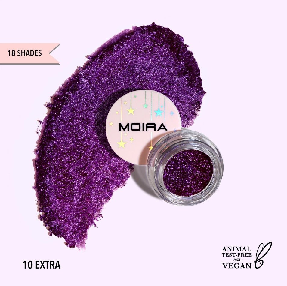 Glamour Us_Moira_Makeup_Starshow Shadow Pot_Extra_SSD010 Latina makeup, beauty and skincare supply store Mexican makeup products