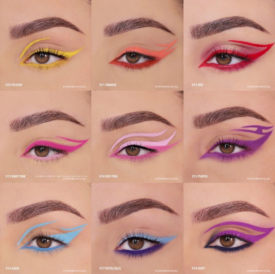 Glamour Us_Moira_Makeup_Statement Gel Eyeliner_White_STL001 The best affordable Latina and Mexican makeup, beauty and cosmetics supply store in Chula Vista, San Diego