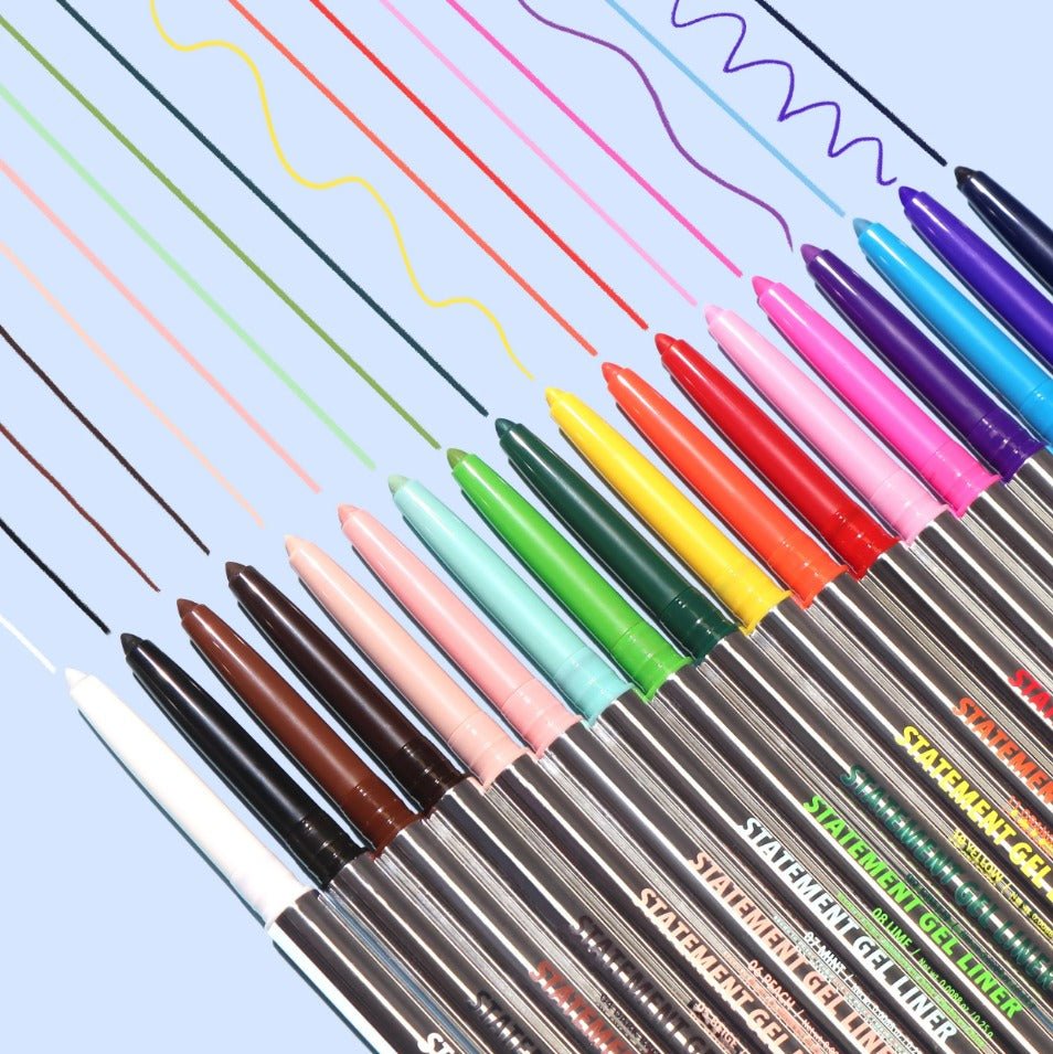 Glamour Us_Moira_Makeup_Statement Gel Eyeliner_White_STL001 The best affordable Latina and Mexican makeup, beauty and cosmetics supply store in Chula Vista, San Diego